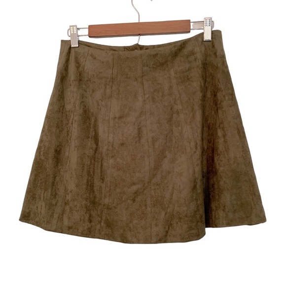 Altar'd State Gray Mini Skirt - Picture 3 of 8